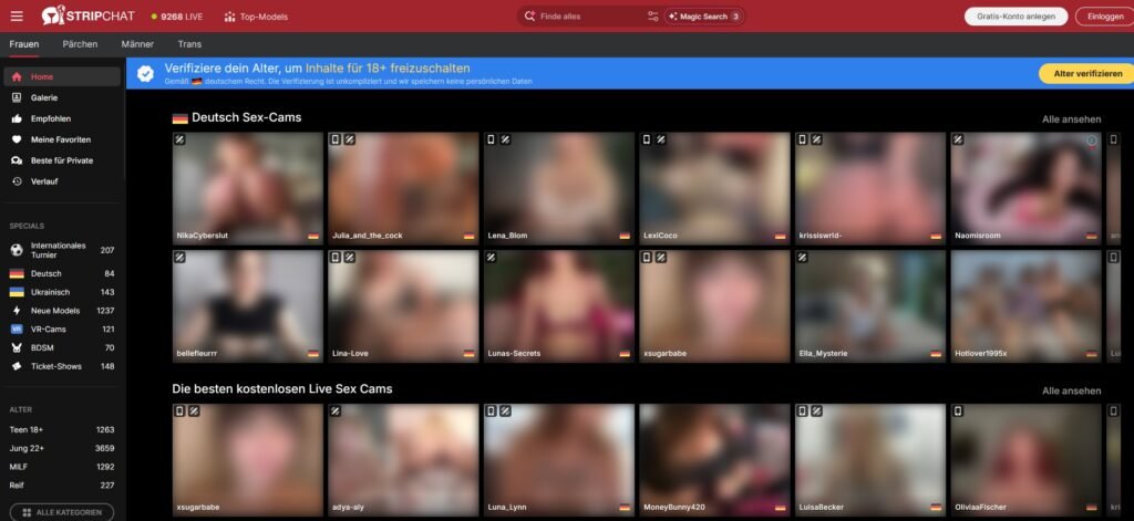 Stripchat Seite